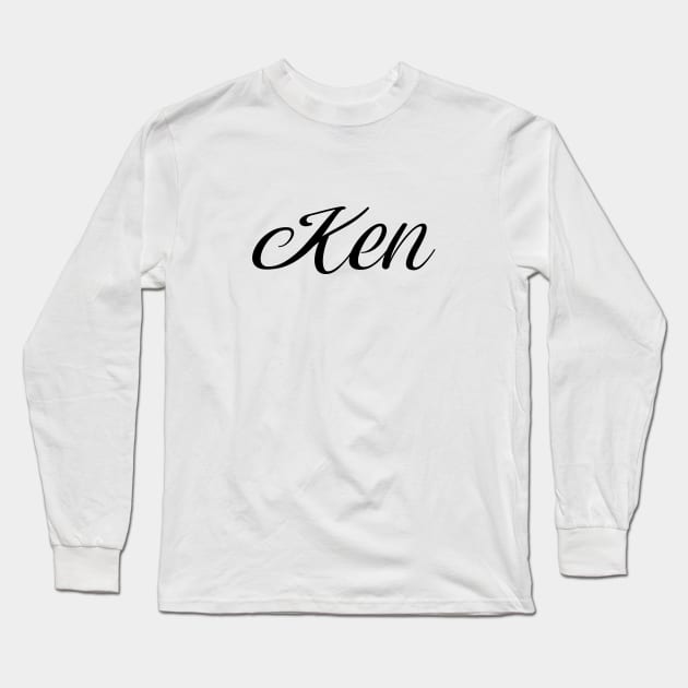 Name Ken Long Sleeve T-Shirt by gulden